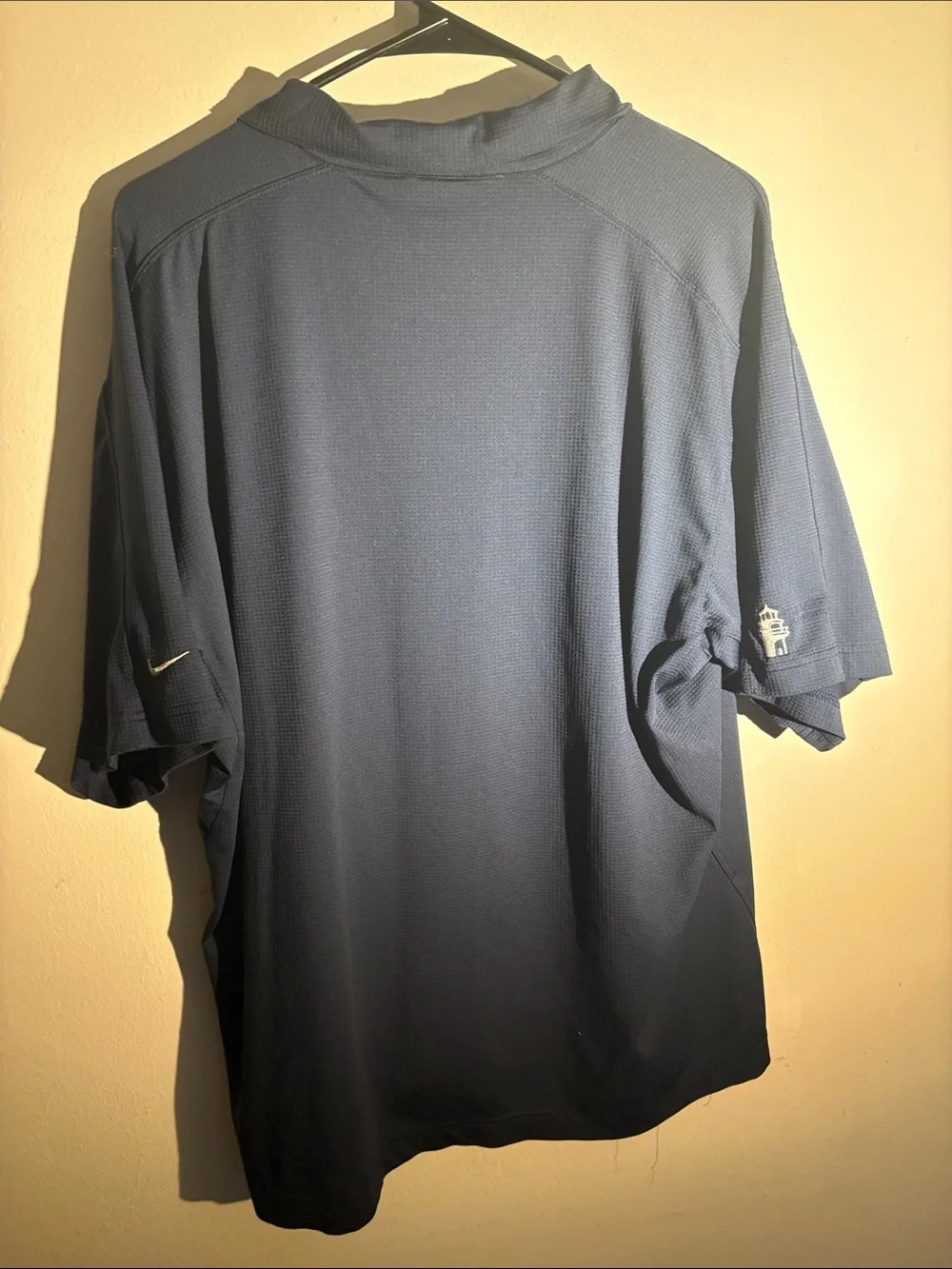 Nike Men's Dark Blue Dri-FIT Polo